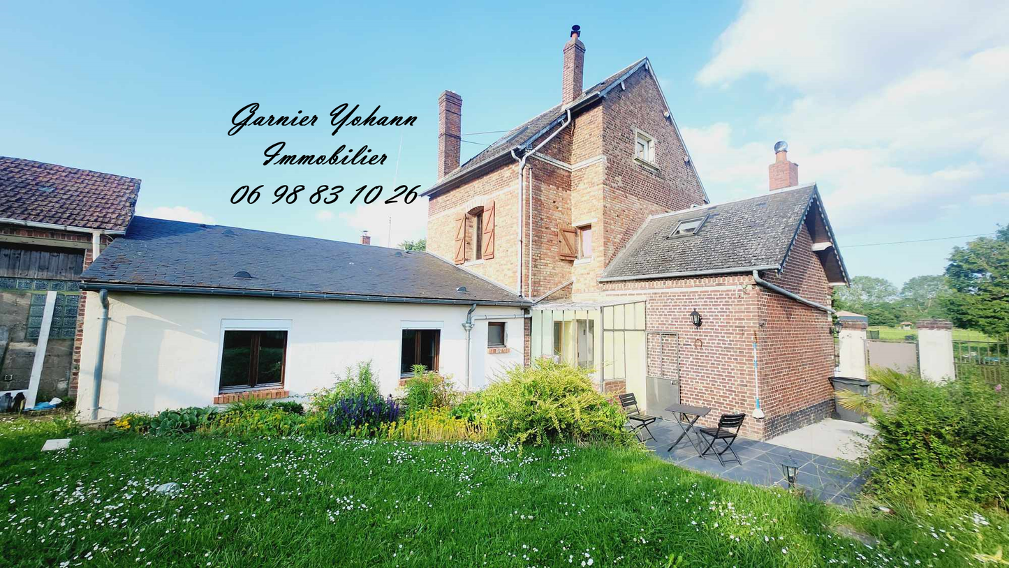 Belle Maison de Campagne à 10 Minutes de Montdidier de 5 pieces