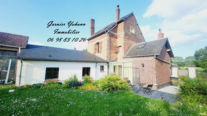 Belle Maison de Campagne à 10 Minutes de Montdidier de 5 pieces