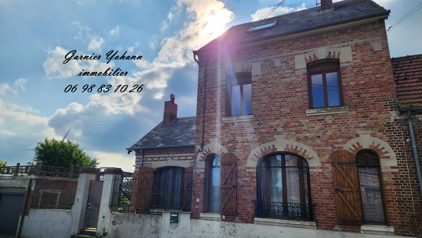 Belle Maison de Campagne à 10 Minutes de Montdidier de 5 pieces