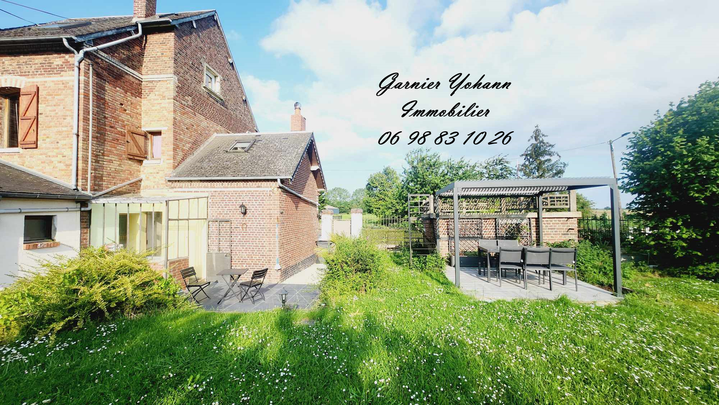 Belle Maison de Campagne à 10 Minutes de Montdidier de 5 pieces